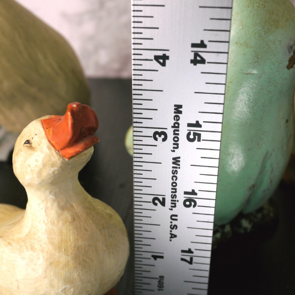 Whimsical Duck Figurines Set of 5 Farmhouse Rustic Home Decor Accents - Picture 8 of 8